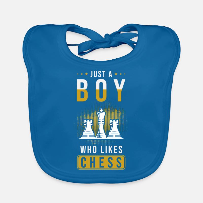 Schach Baby Bio-Lätzchen