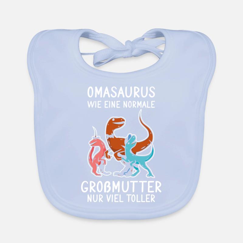 Omasaurus - Großmutter Muttertag 2021 Oma Baby Bio-Lätzchen