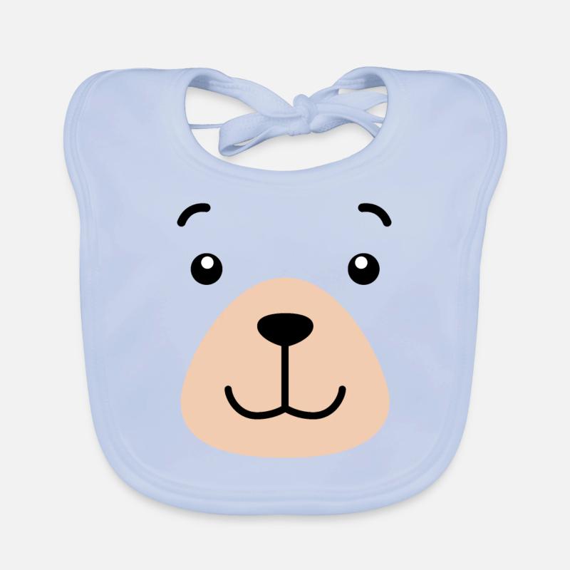 Bear Face Bavoir bio Bébé