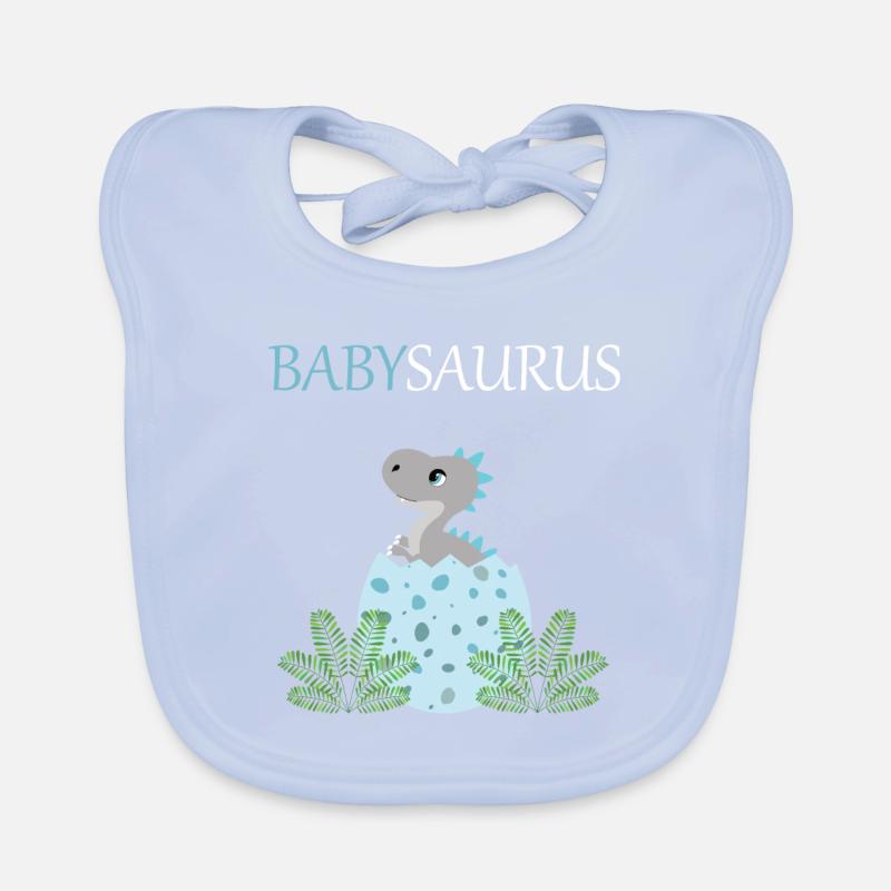 Babysaurus Bub T-Rex geschlüpft Dinosaurier Ei Baby Bio-Lätzchen