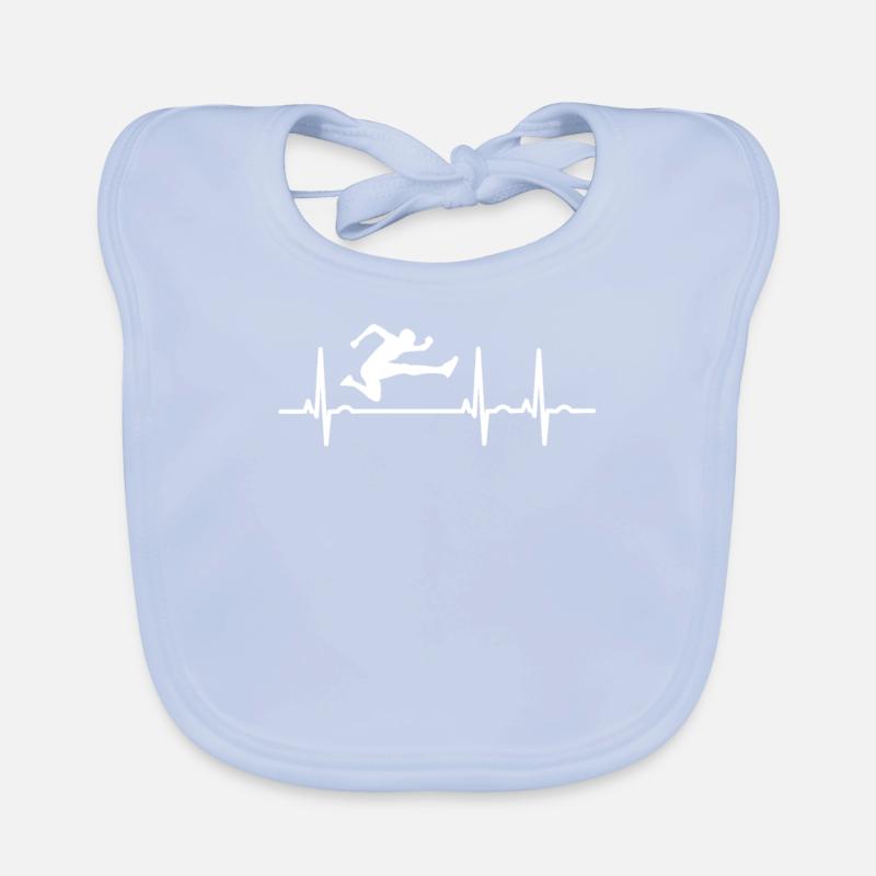 Obstacles Hurdler ECG Bavoir bio Bébé