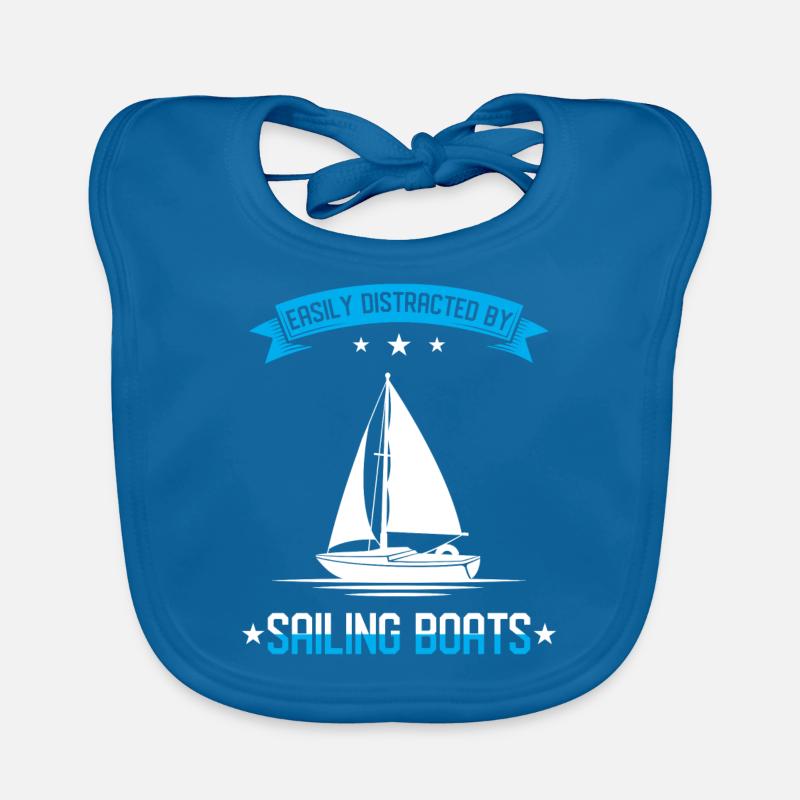 Sailing Sailor Gift Organic Baby Bibs