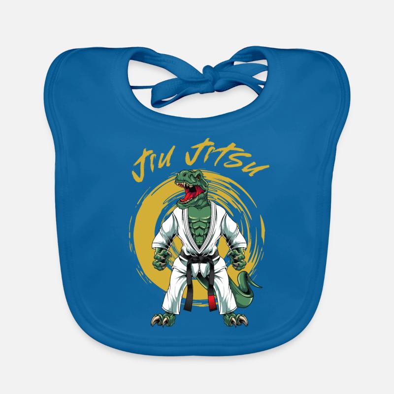 BJJ Jiu Jitsu Trex Bavoir bio Bébé