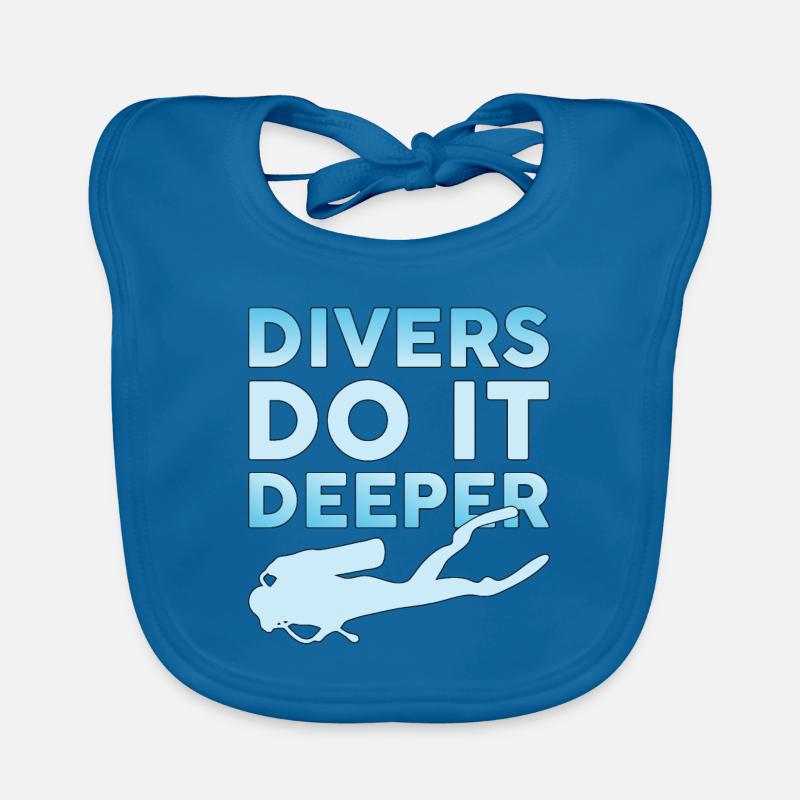 Plongée Plongée Plongée Diving mer eau Dive cadeau Bavoir bio Bébé