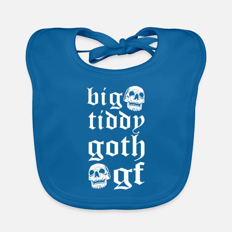 Big Tiddy Goth GF World Goth Day Organic Baby Bibs