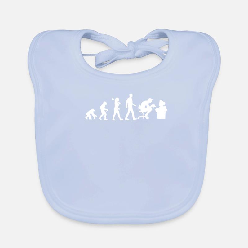 Nerd Evolution Organic Baby Bibs