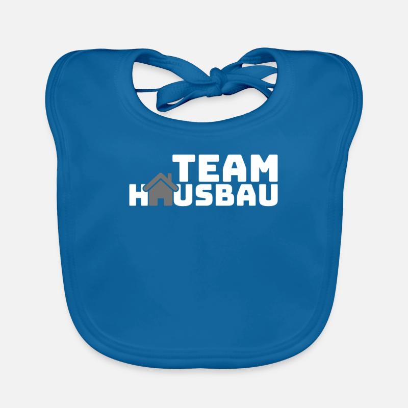 Small Builder Young House Building Team Crew Gift Organic Baby Bibs