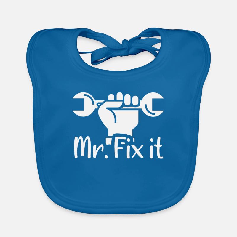 Mr. Fix It Organic Baby Bibs