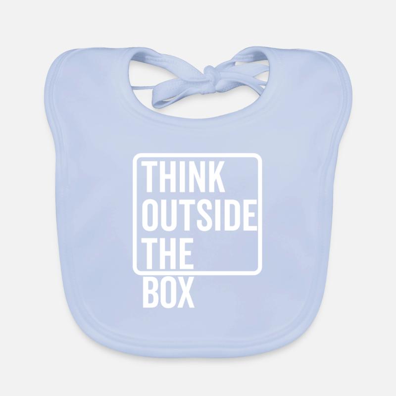 Denken Sie außerhalb der Box Baby Bio-Lätzchen