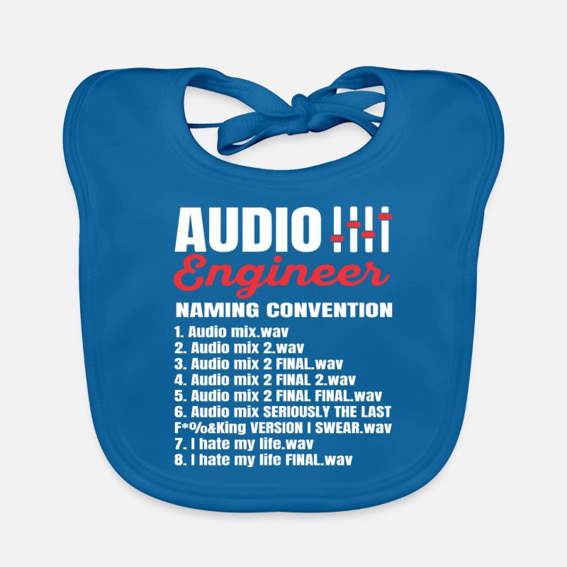 Sound Engineer Sound Engineer Sound Engineer Music DJ Organic Baby Bibs