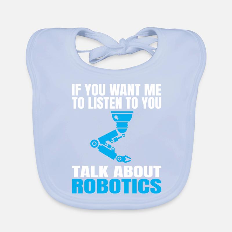Robotics Ingenieur Robotiks Roboter bauen Robot Baby Bio-Lätzchen