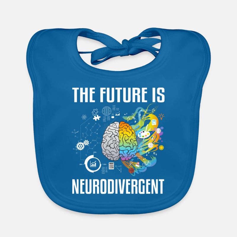 Neurodiversity Neurodiversity Autistic Autism Organic Baby Bibs