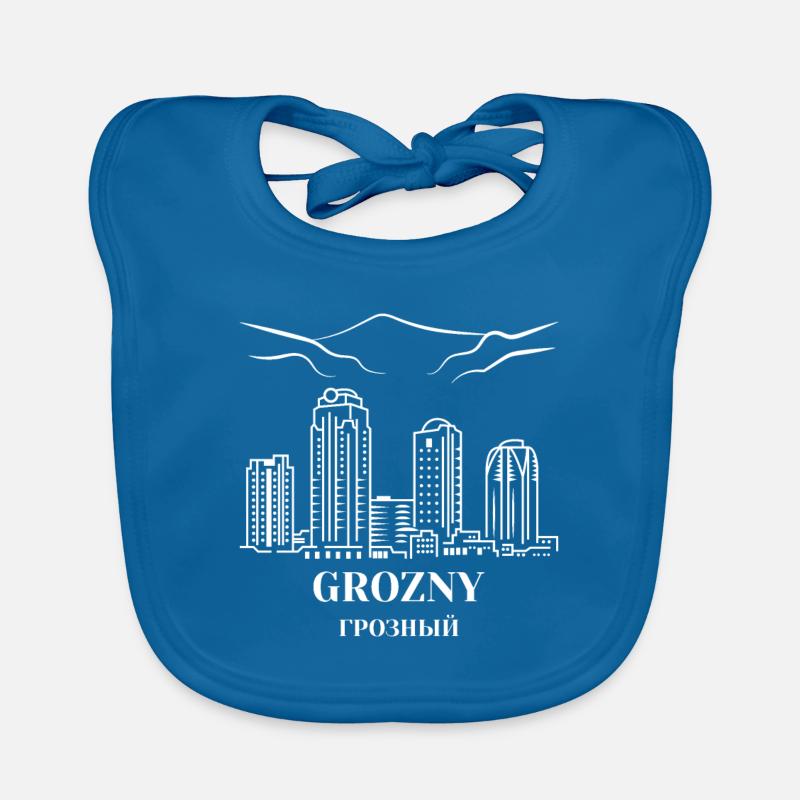 Grozny Chechen gift Chechnya Noxchi Organic Baby Bibs