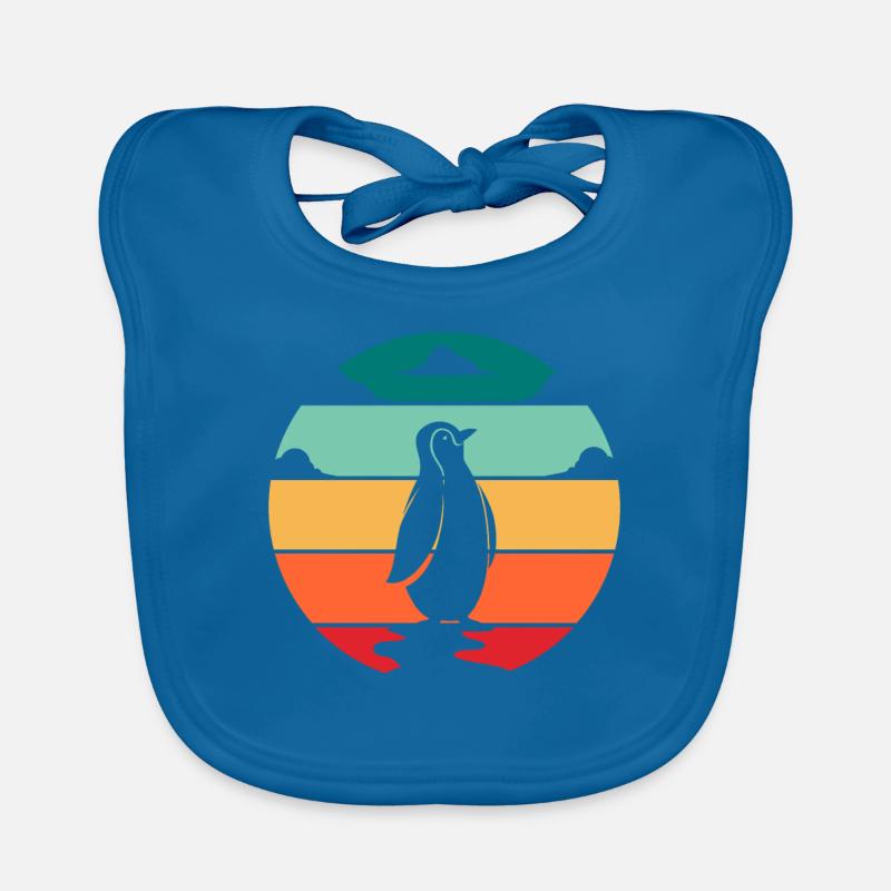 Pingouin Bavoir bio Bébé