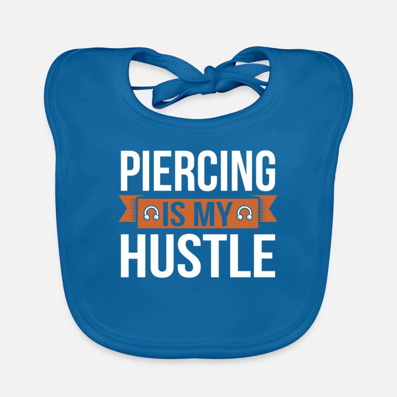 Piercing Est Mon Piercing De piercing amusant jeu de mots Bavoir bio Bébé