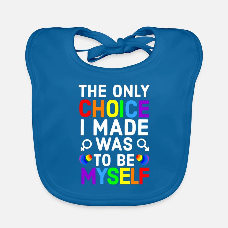Regenbogen, Regenbogen, Regenbogen, Regenbogen, Regenbogen Baby Bio-Lätzchen