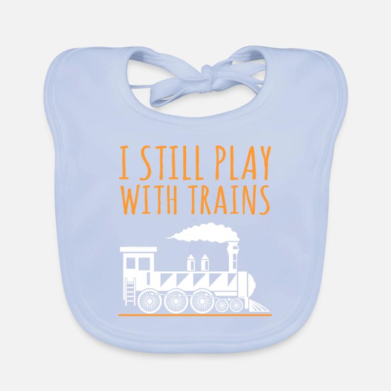 Train Bavoir bio Bébé