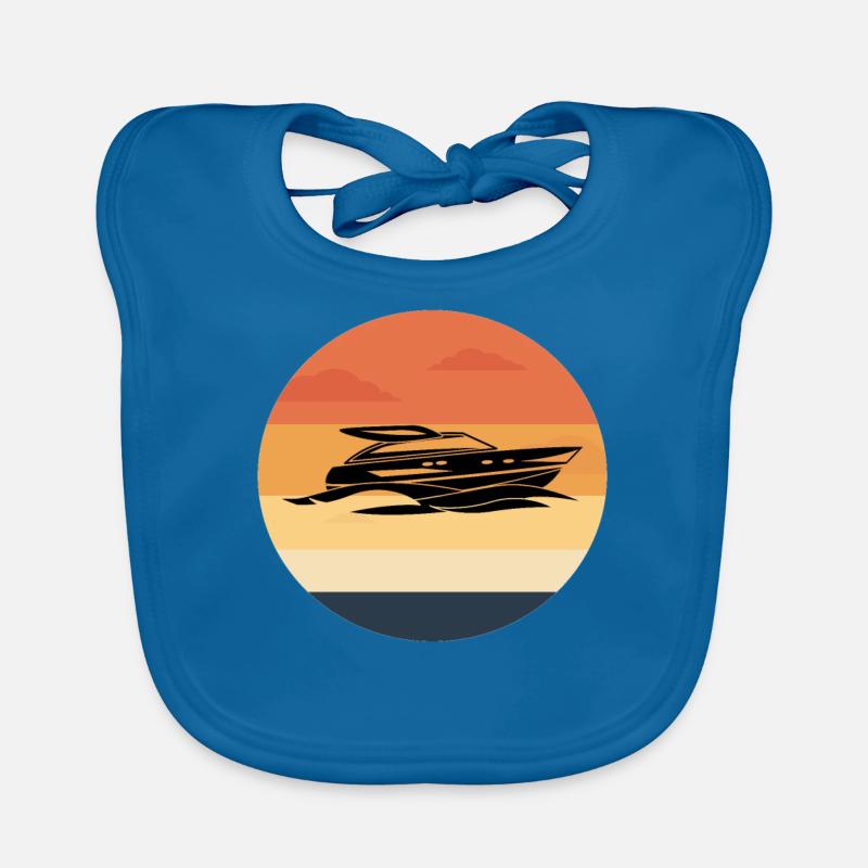 Bateau bateau bateau bateau bateau Bavoir bio Bébé