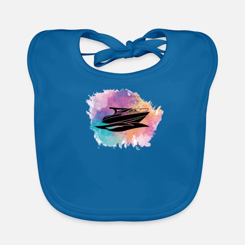 Bateau bateau bateau bateau bateau Bavoir bio Bébé