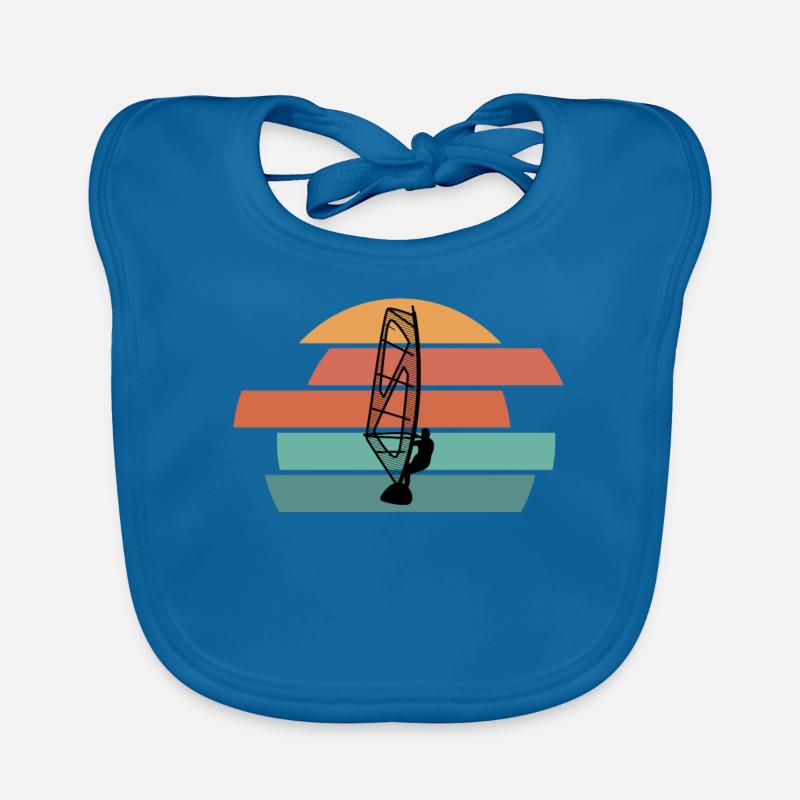 Windsurfen Windsurfer Bavoir bio Bébé