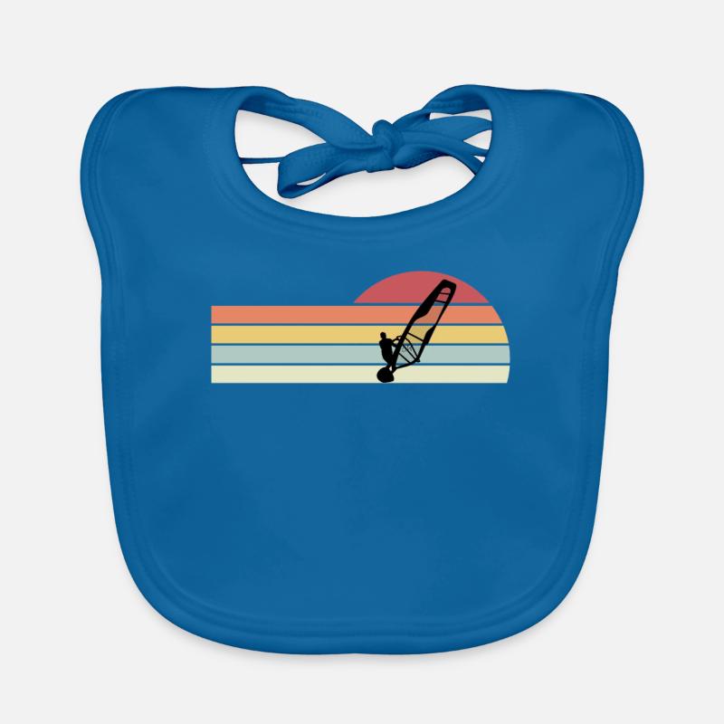 Windsurfen Windsurfer Baby Bio-Lätzchen