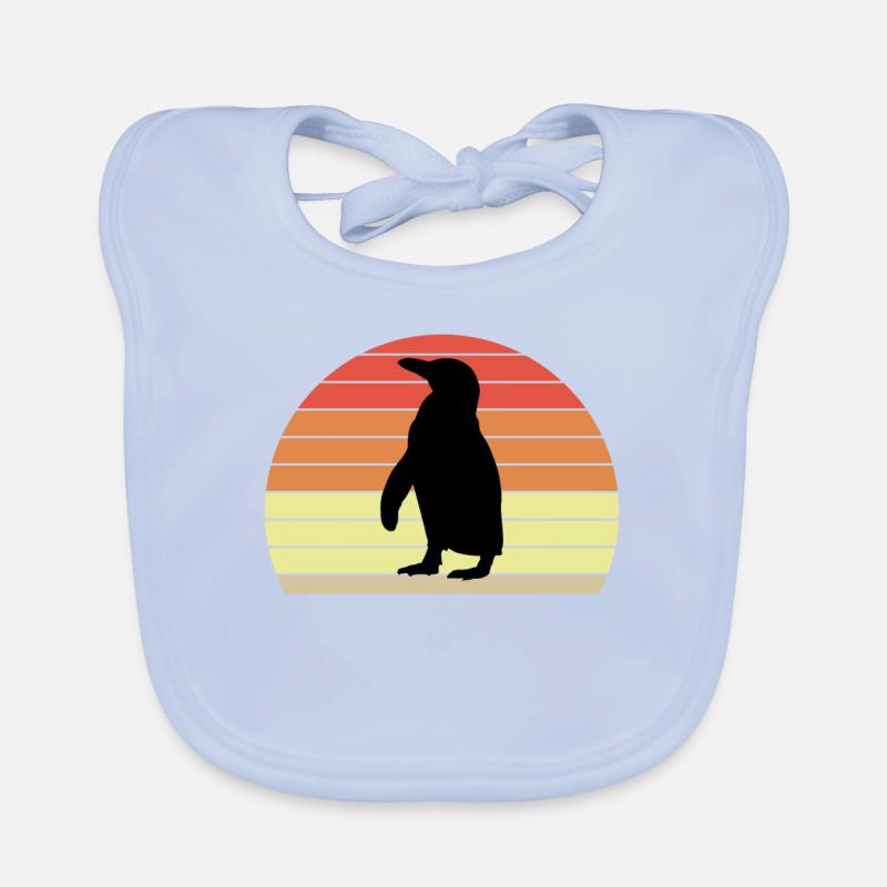 Pingouin du sud de Pôle Penguin Bavoir bio Bébé