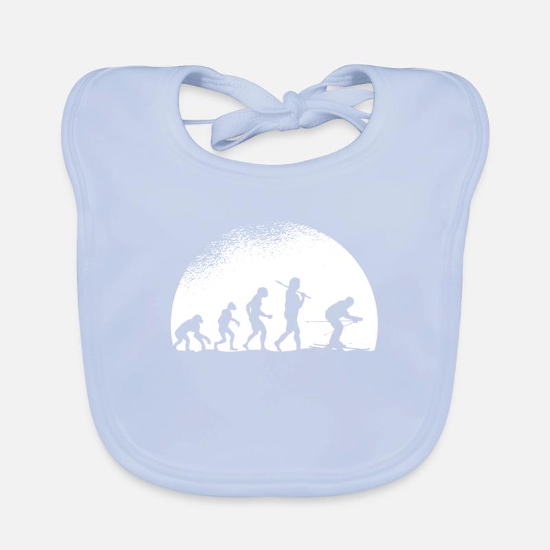 Evolution Ski Bavoir bio Bébé