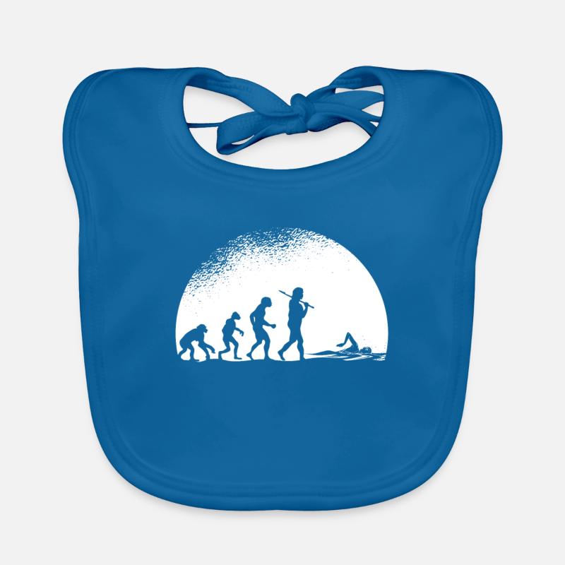Evolution Schwimmen Baby Bio-Lätzchen