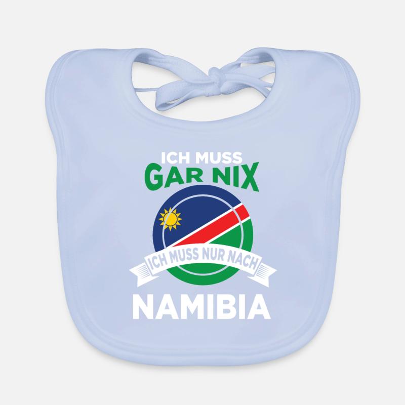 Afrika Namibia Geschenk Geschenkidee Baby Bio-Lätzchen