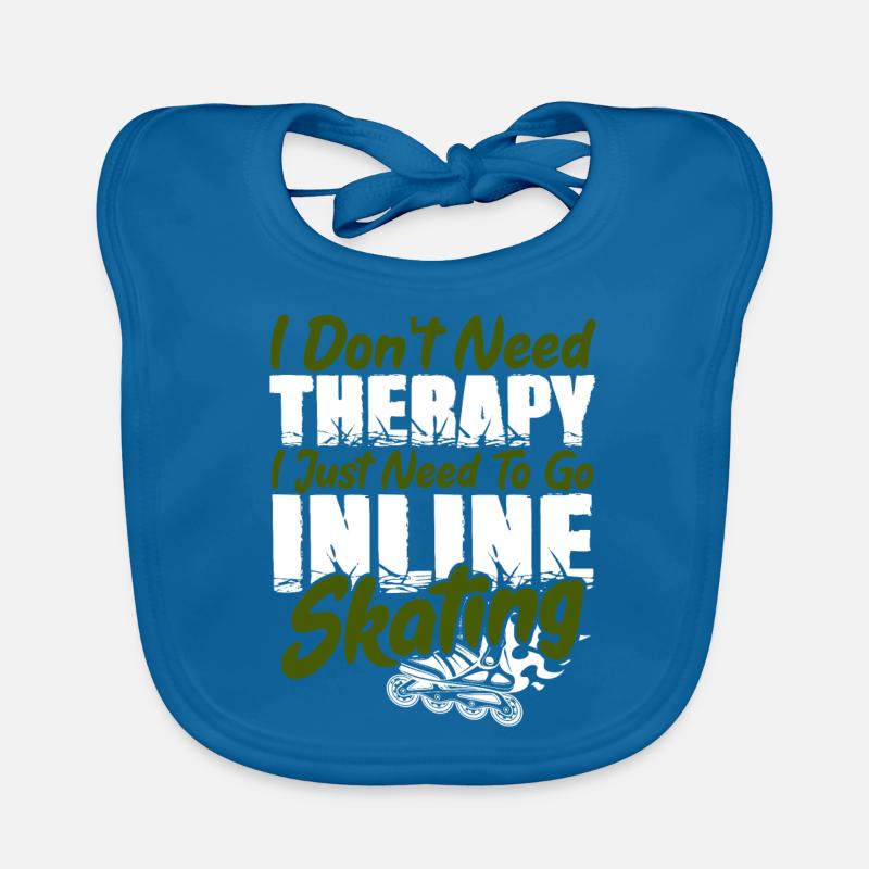 therapie inline skating Bavoir bio Bébé