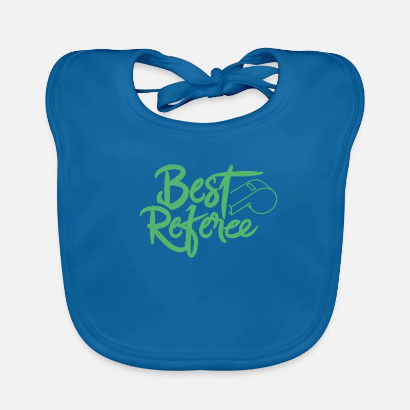 BEST Referee Referee Judge Organic Baby Bibs