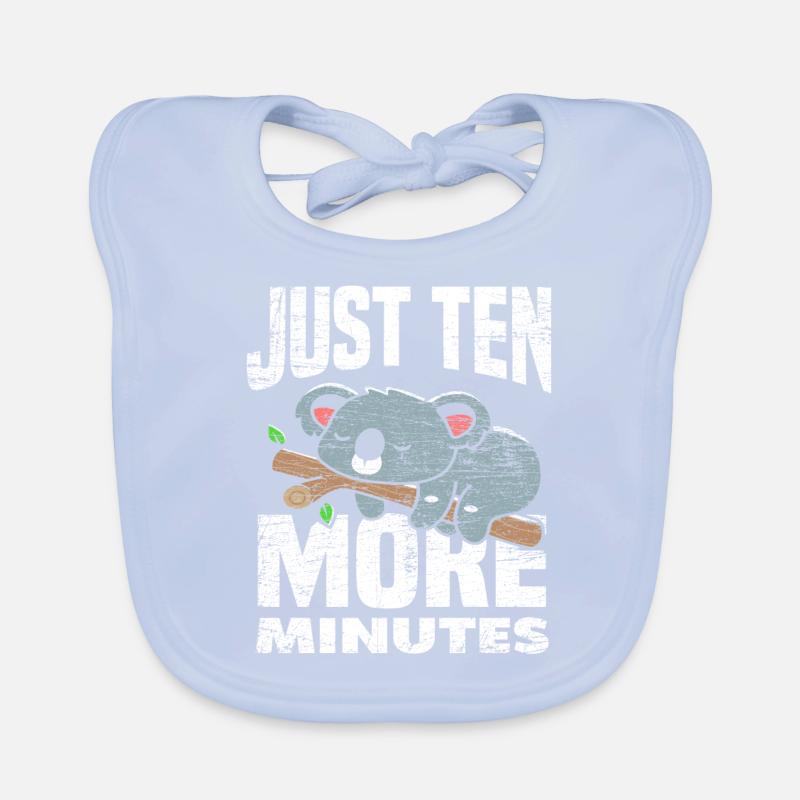 Koala Schlafen Baby Bio-Lätzchen