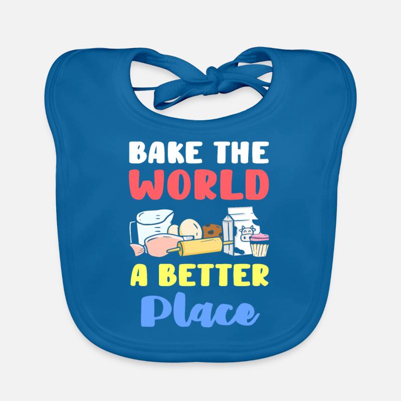 Backen Bäcker Baby Bio-Lätzchen