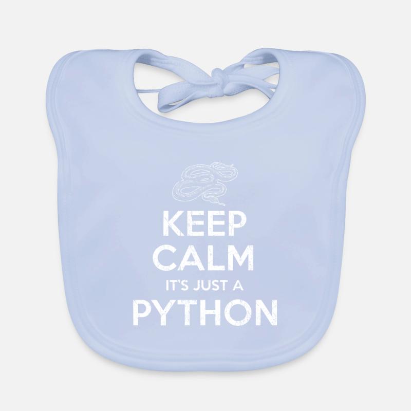 Python Schlange Baby Bio-Lätzchen