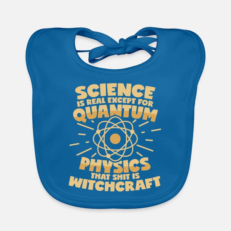 Quantenphysik Baby Bio-Lätzchen