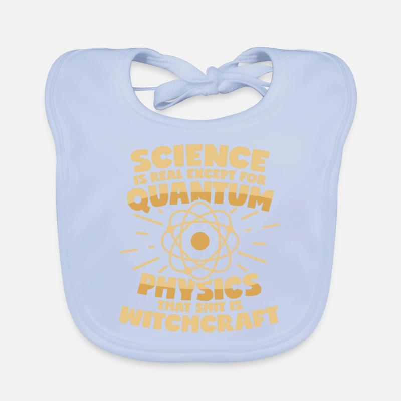 Quantenphysik Baby Bio-Lätzchen