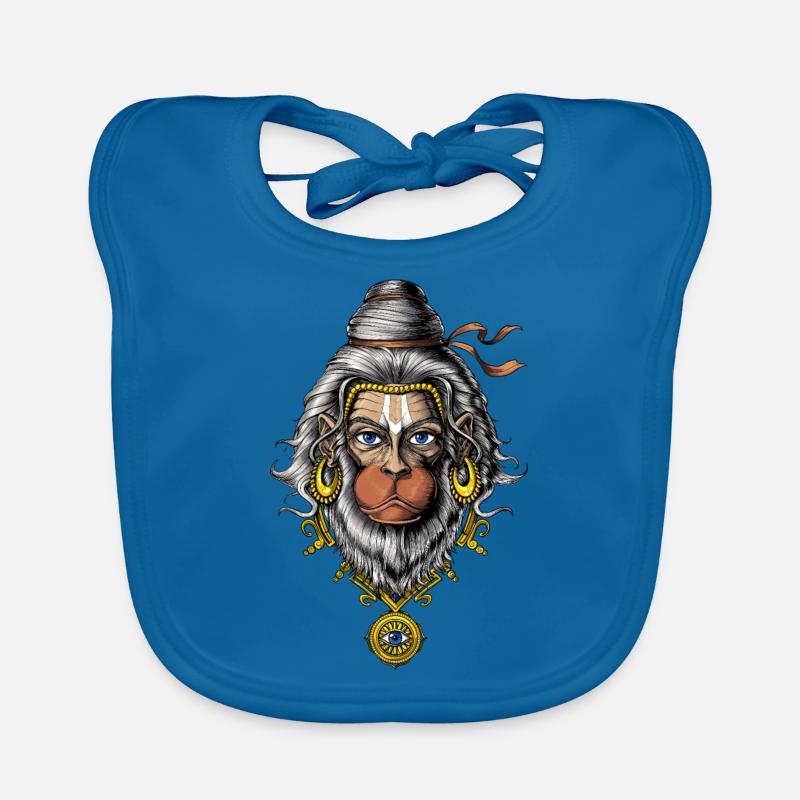 Dieu hindou Hanuman Bavoir bio Bébé