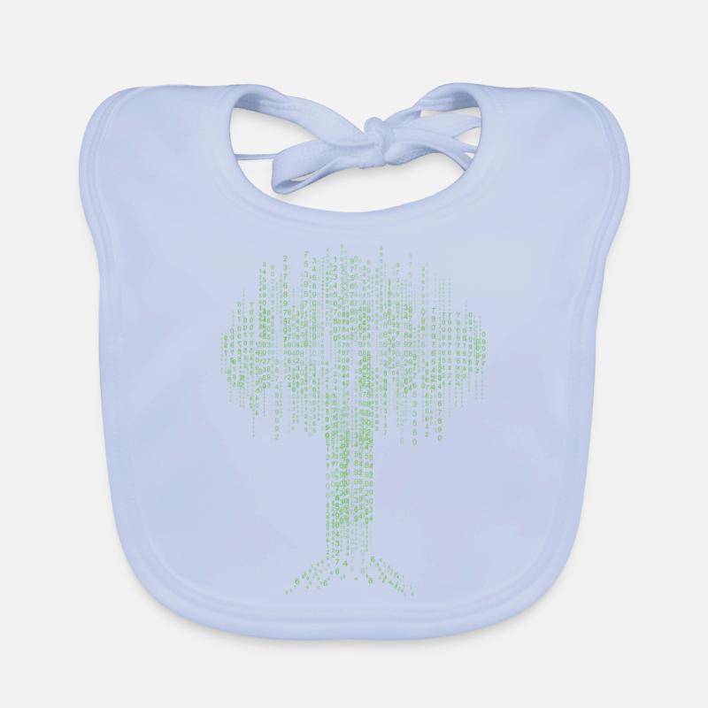 Codeur d’arbre binaire programmeur d’ordinateur Bavoir bio Bébé