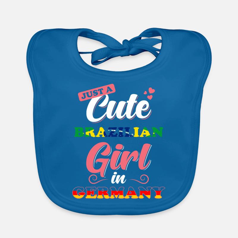 Brazil Germany Saying Organic Baby Bibs
