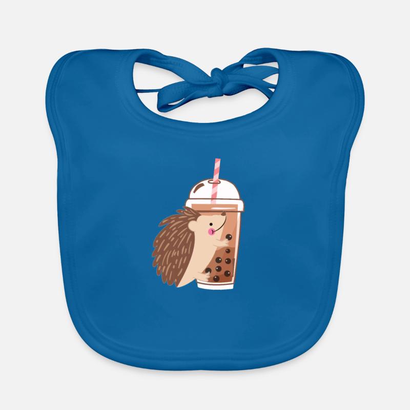 Bubble Tea Hérissons Bavoir bio Bébé