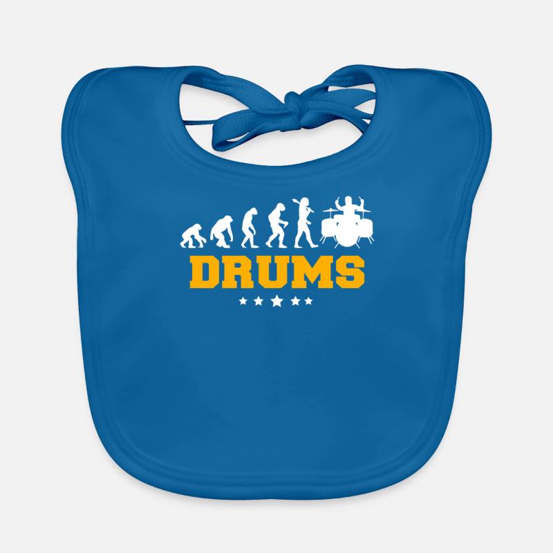 DRUMS Baby Bio-Lätzchen