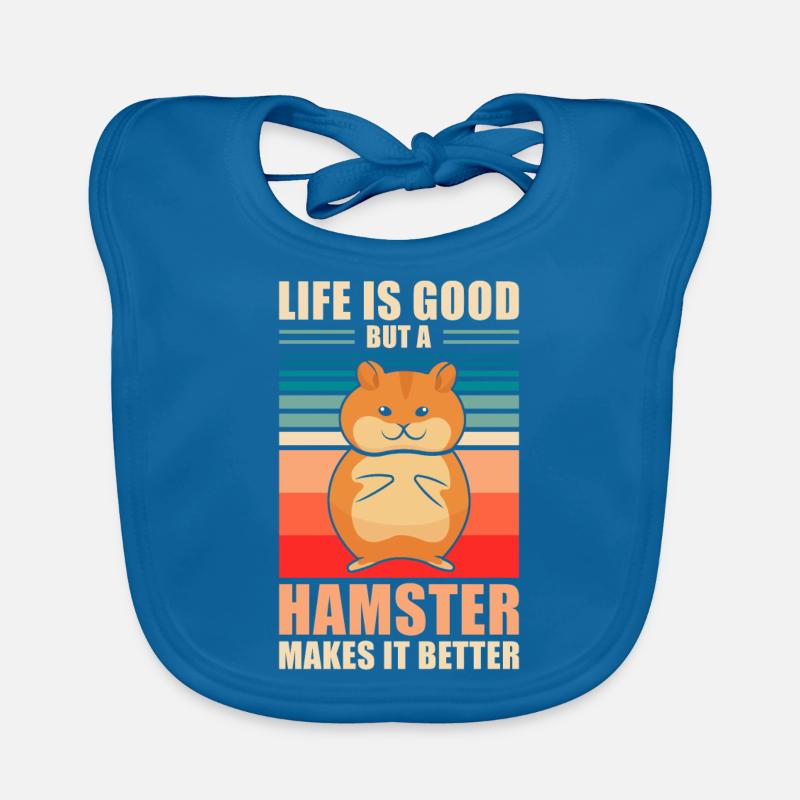Hamster Bavoir bio Bébé