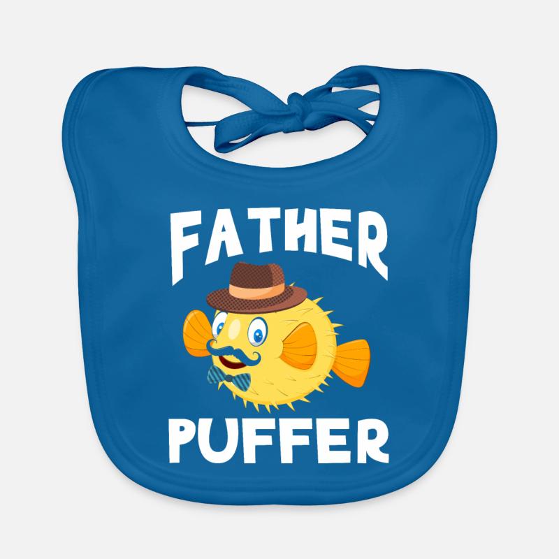 Puffer fish Buffer fish Fish Balloon fish Fish Organic Baby Bibs