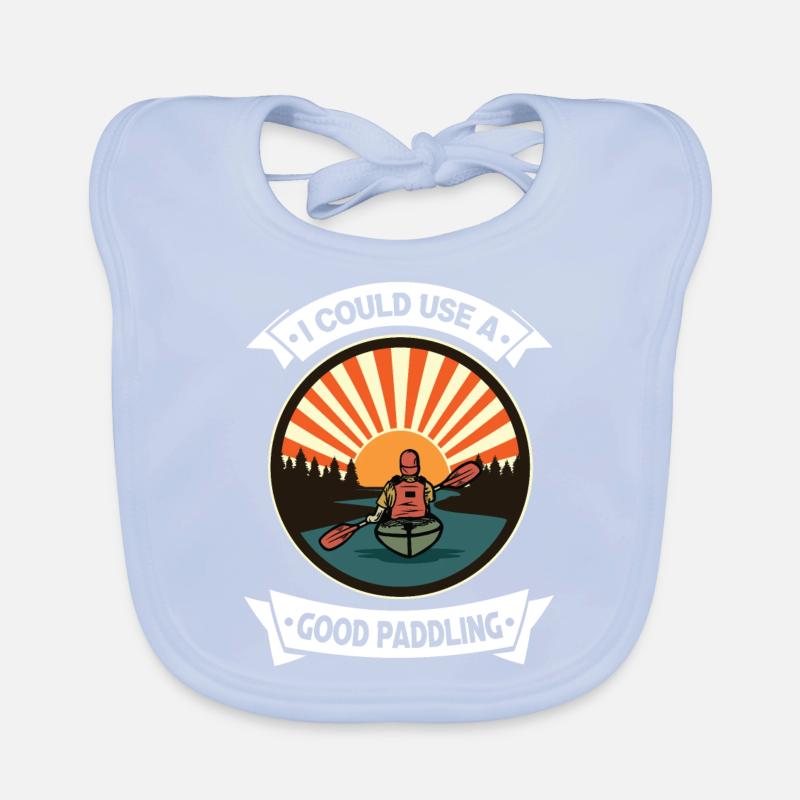 I COULD USE A GOOD PADDING Organic Baby Bibs