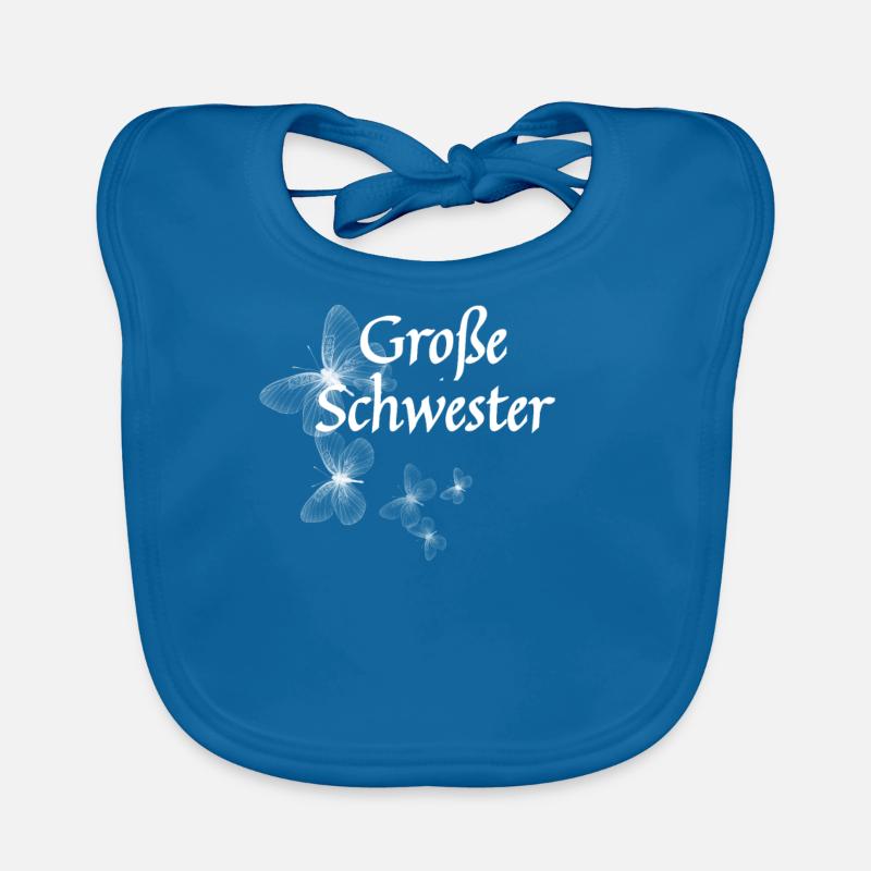 Große Schwester Baby Bio-Lätzchen