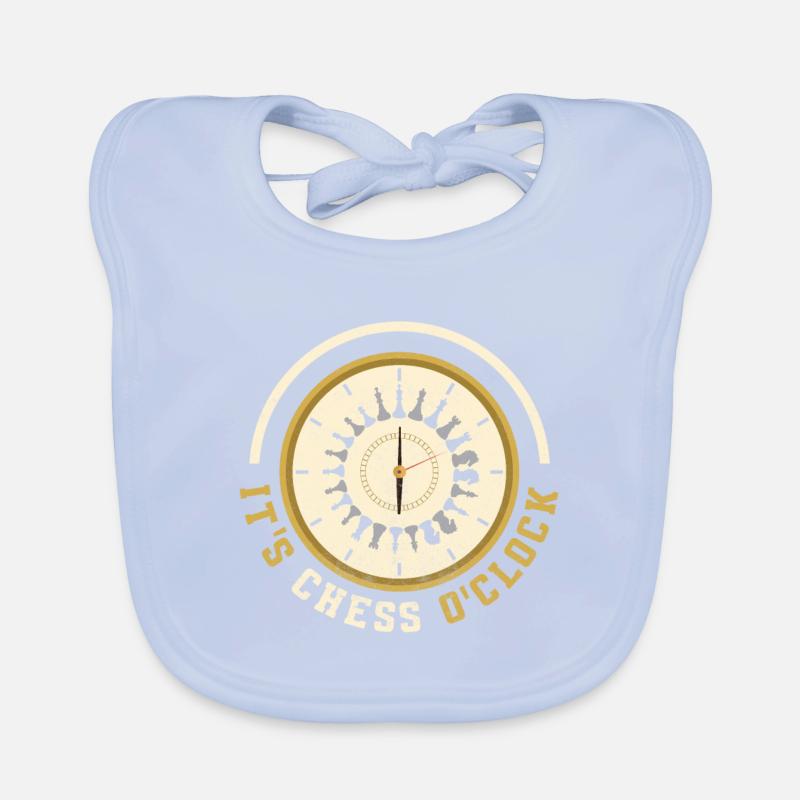 C’est le temps des échecs Bavoir bio Bébé