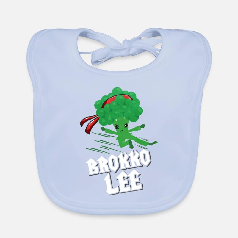 Broccoli Organic Baby Bibs