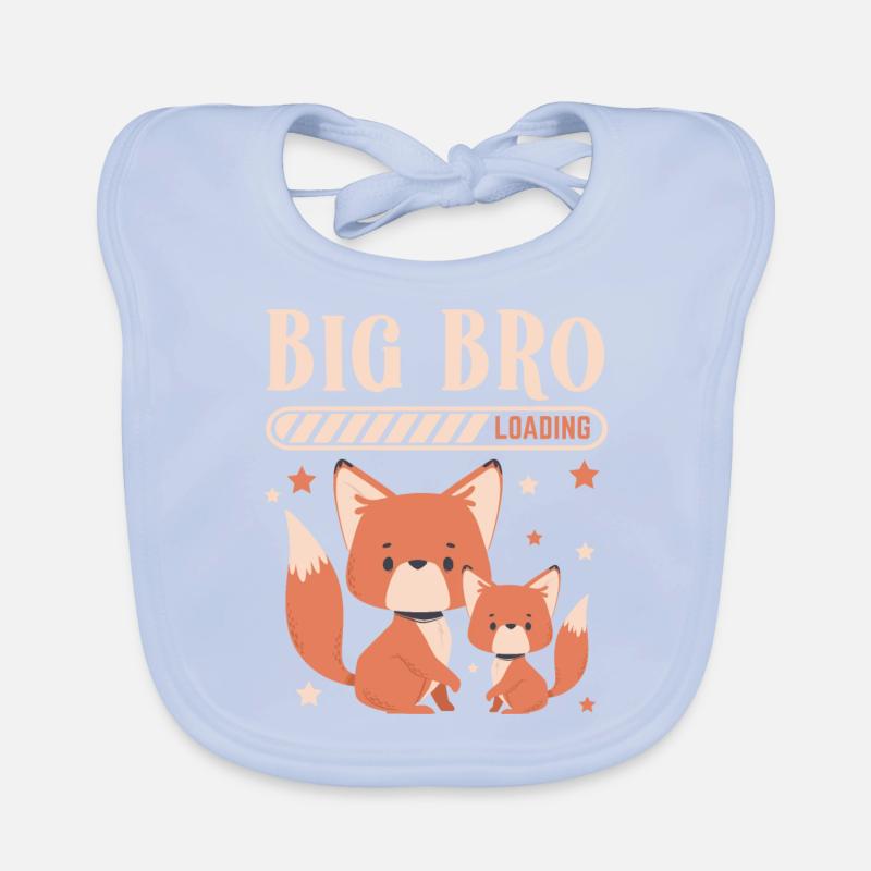 Großer Bruder Loading Big Bro Baby Bio-Lätzchen