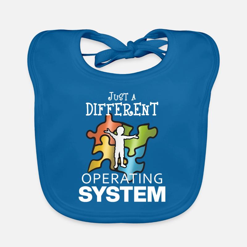 Autismus Baby Bio-Lätzchen