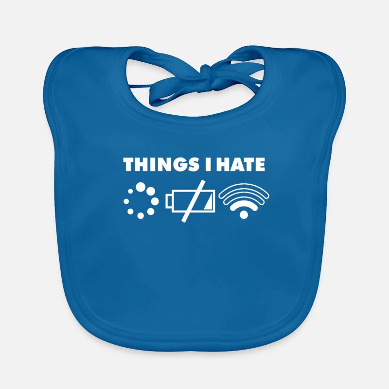 Computer Nerd | Gaming | Things I Hate Programmer Baby Bio-Lätzchen
